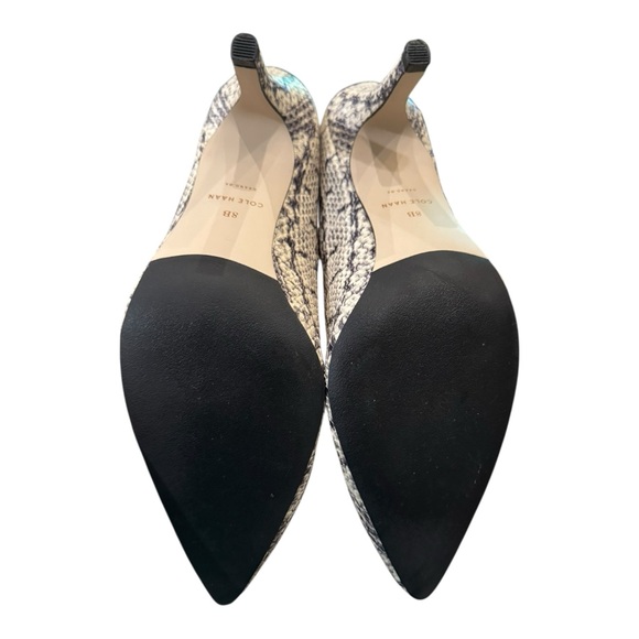 Cole Haan Juliana Women's Snake Print Leather Heels 8 - Picture 6 of 6